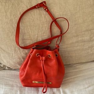 Brahmin Small Crossbody Bucket Bag